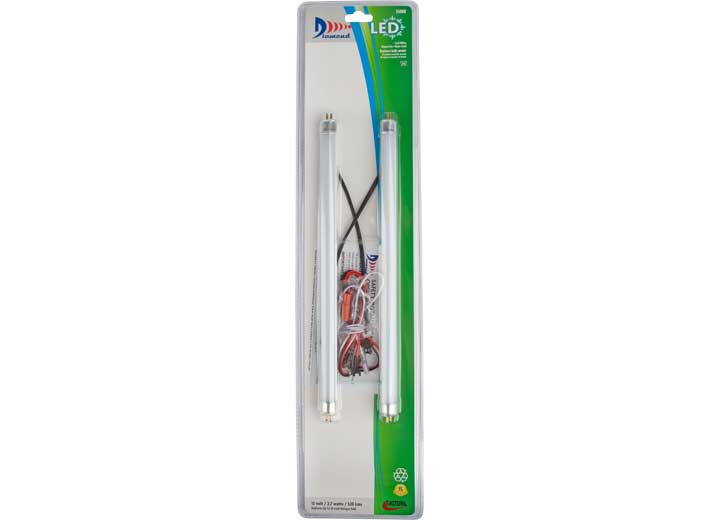 NEON LED 12'' T-5 FLUO 520 LUMENS Blanc Froid 2PK - Récréashop