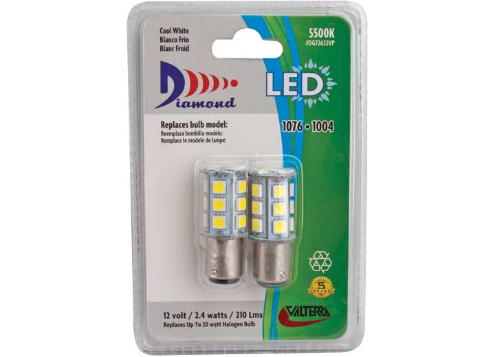 AMPOULE LED 1076 PK2 BLANC FROID - Récréashop