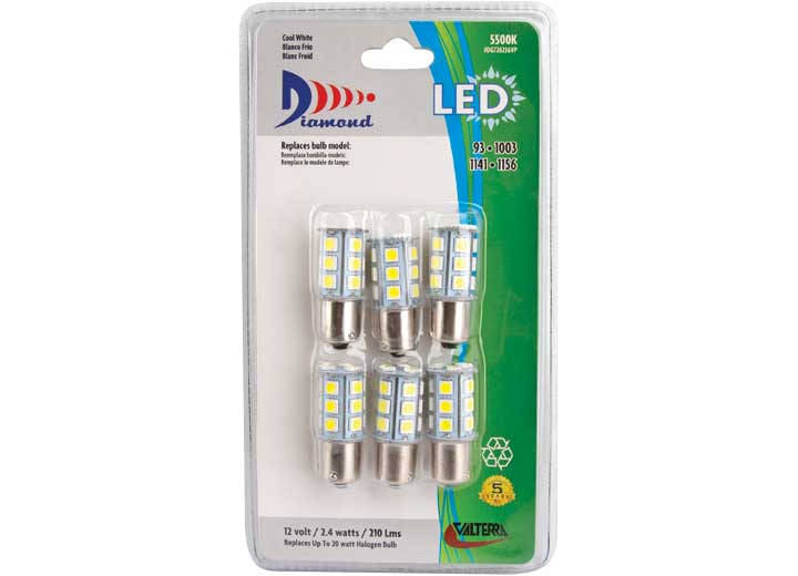 AMPOULE LED PK6 BLANC FROID - Récréashop