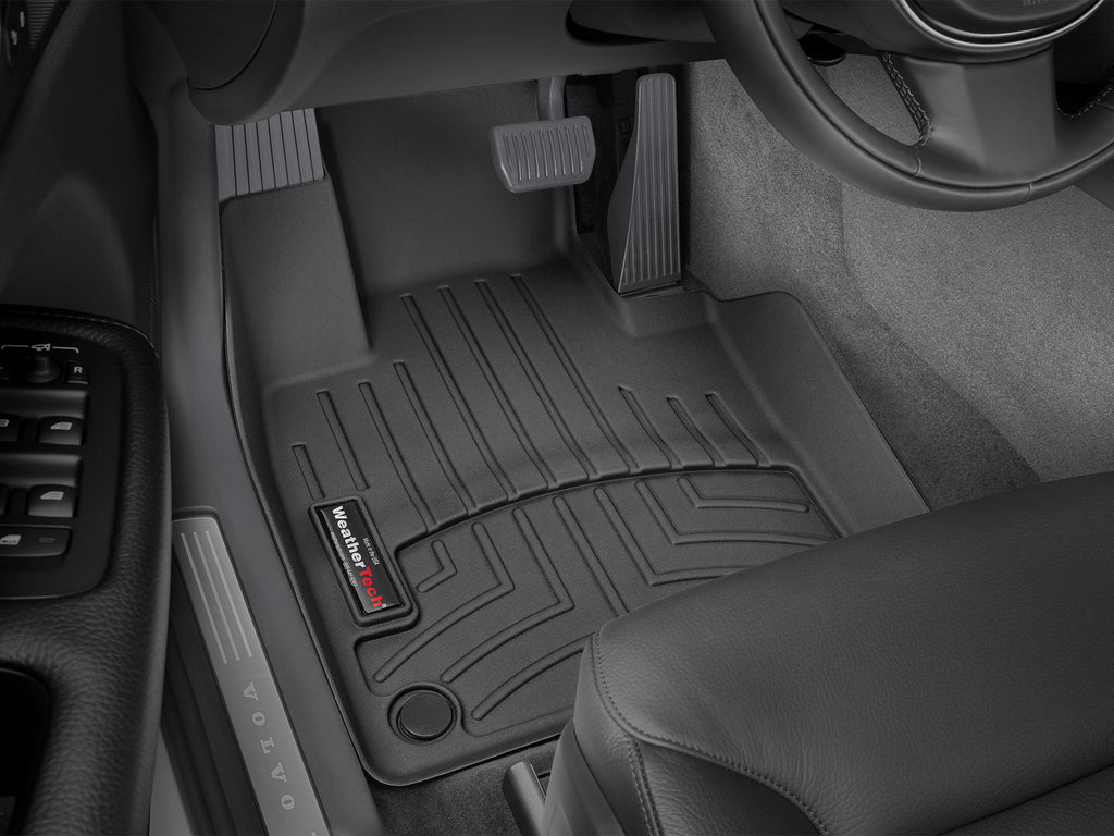 Tapis avant FloorLiner noir WeatherTech Volvo XC60 2018-2026 et autres véhicules - Récréashop
