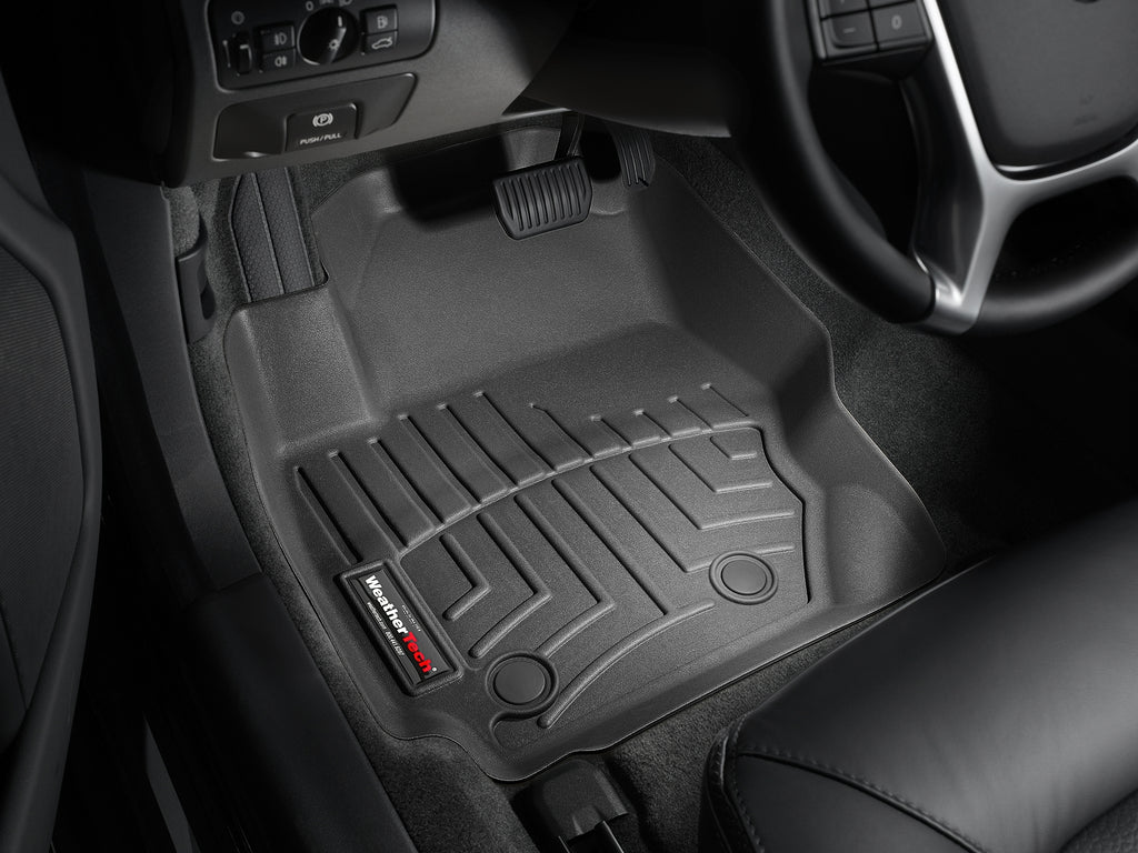 Tapis avant FloorLiner noir WeatherTech Volvo S80 2007-2016 et autres véhicules - Récréashop