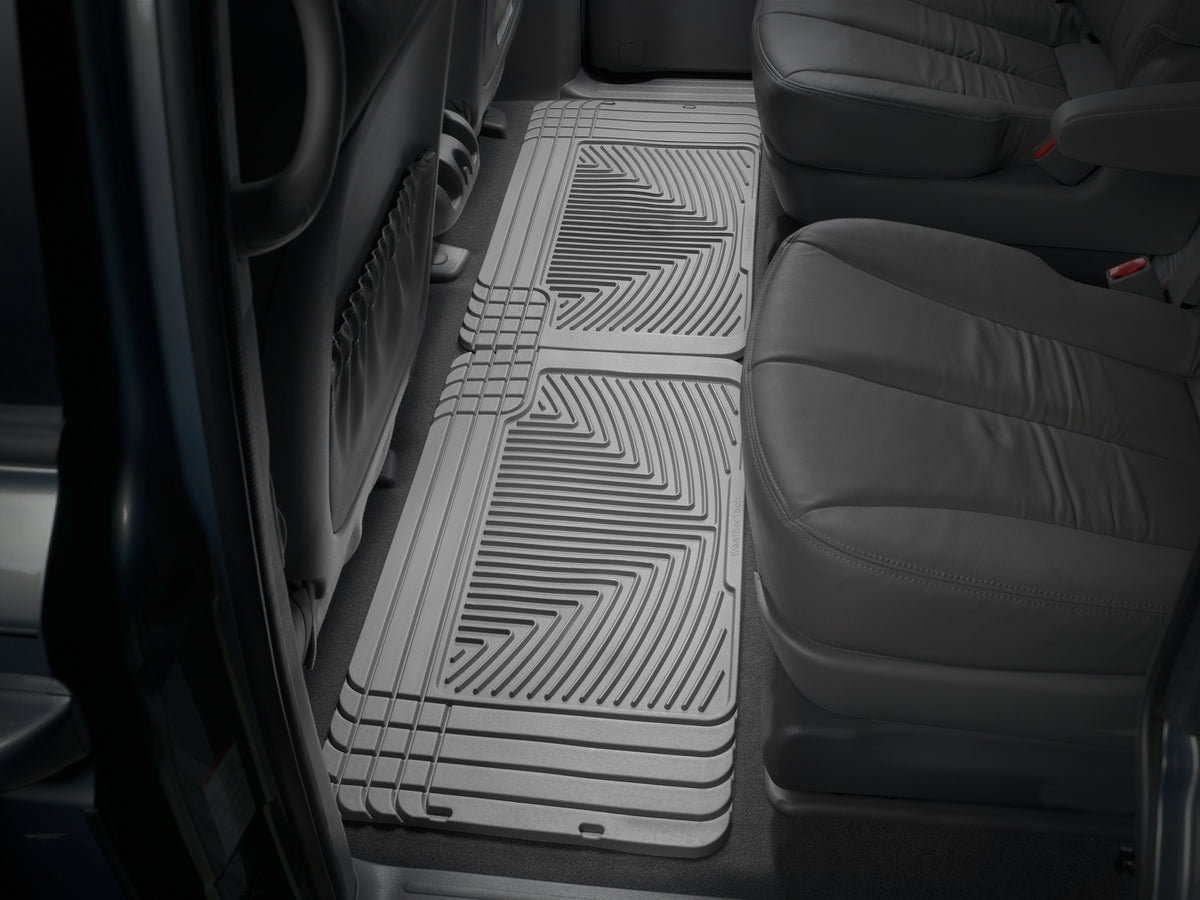 Tapis arrière toutes saisons gris WeatherTech Dodge Caravan 1984-2007 et autres véhicules - Récréashop