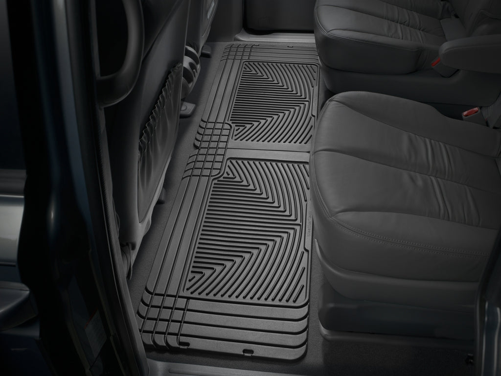 Tapis arrière toutes saisons noir WeatherTech Dodge Caravan 1984-2007 et autres véhicules - Récréashop
