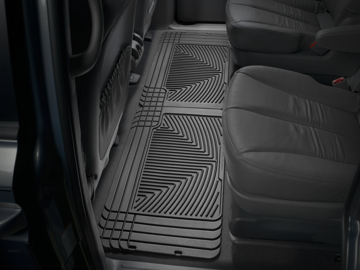 Tapis arrière toutes saisons noir WeatherTech Dodge Caravan 1984-2007 et autres véhicules - Récréashop