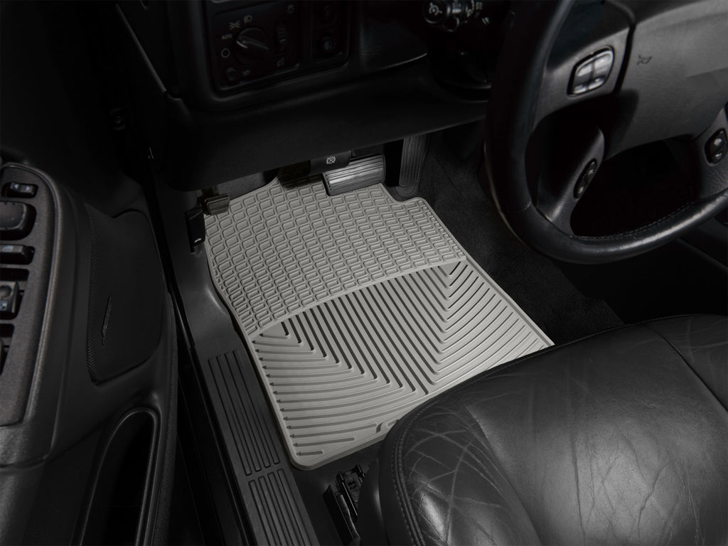 Tapis avant toutes saisons gris WeatherTech Chevrolet Silverado 1999-2007 et autres véhicules (New 1999-2000, carrosserie classique 2007, toutes versions 2001-2006) - Récréashop
