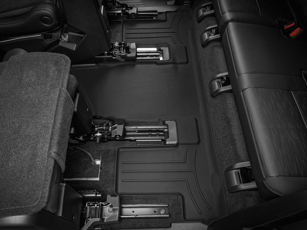 Tapis 3e rangée FloorLiner HP noir WeatherTech Chevrolet Traverse 2024-2027 et autres véhicules (sièges baquets seulement) - Récréashop