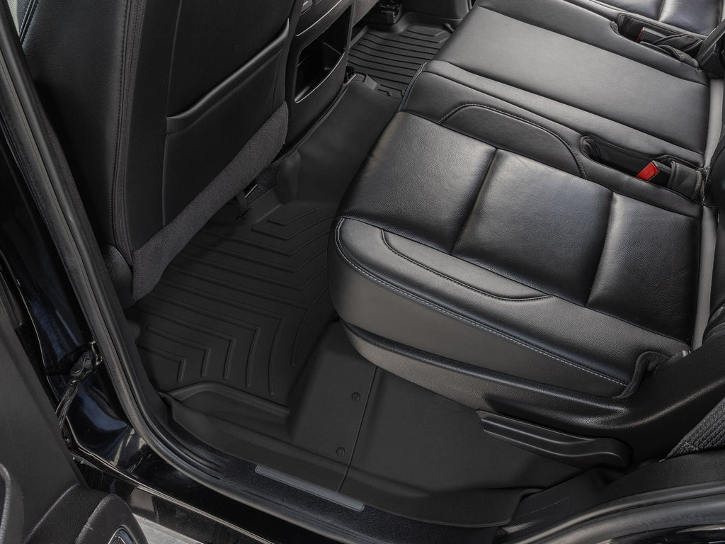 Tapis 2e et 3e rangées FloorLiner HP noir WeatherTech Chevrolet Tahoe 2015-2020 / GMC Yukon / Yukon Denali 2015-2020 (banquette seulement) - Récréashop