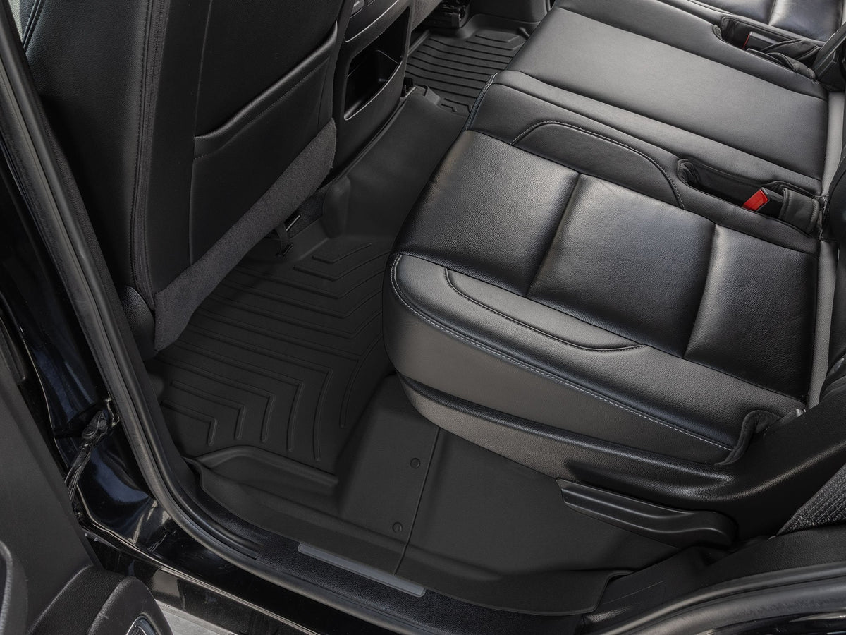 Tapis 2e et 3e rangées FloorLiner HP noir WeatherTech Chevrolet Tahoe 2015-2020 / GMC Yukon / Yukon Denali 2015-2020 (banquette seulement) - Récréashop