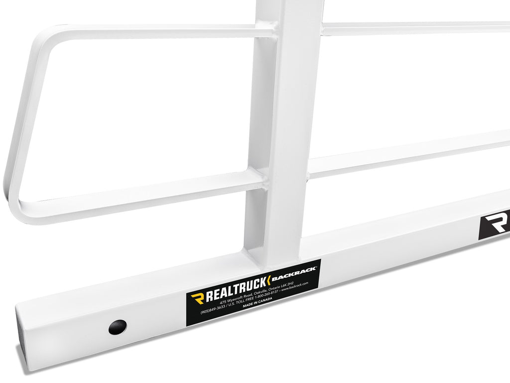 Backrack 15010W Original Rack blanc Chevy S10/Sonoma 1985-2004 & Tacoma 05-23