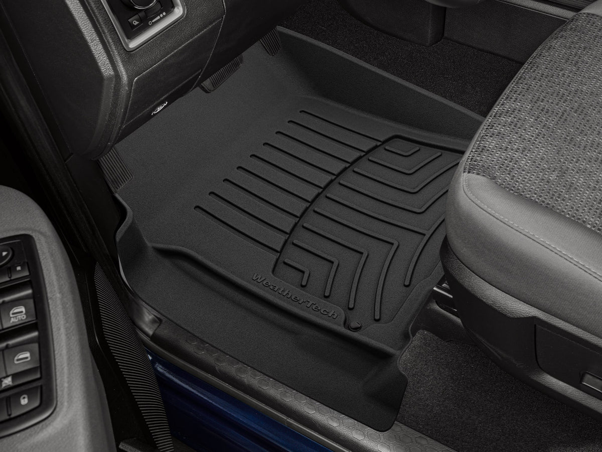 Tapis avant FloorLiner HP noir WeatherTech Dodge Ram 1500 2012-2018 et autres véhicules (selon la version, voir compatibilité) - Récréashop