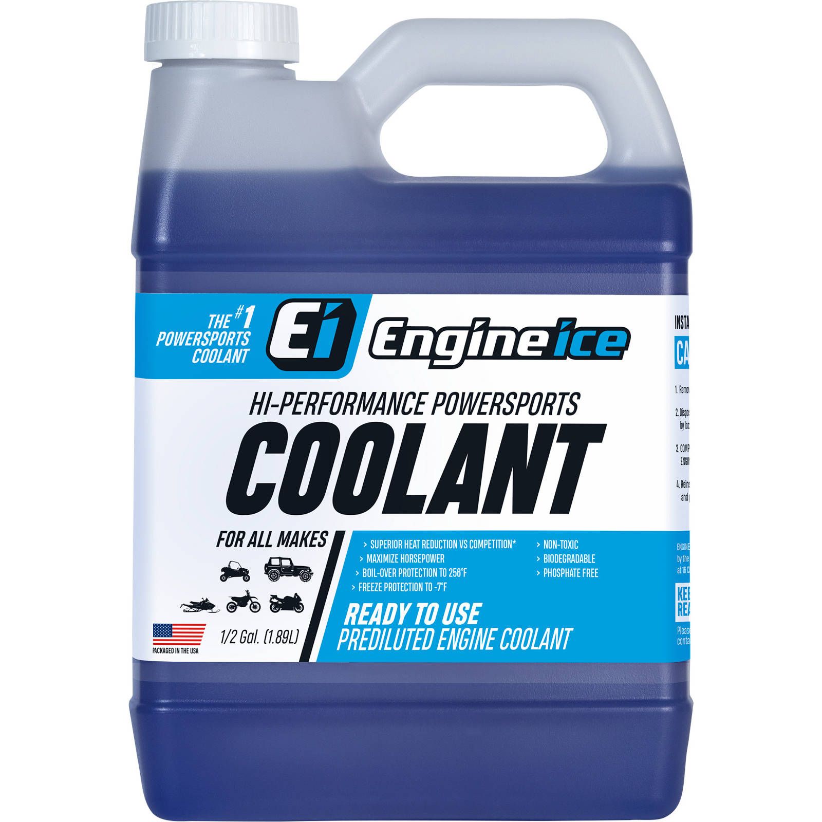 Engine Ice Haute Performance Moto - Liquide de Refroidissement - Récréashop