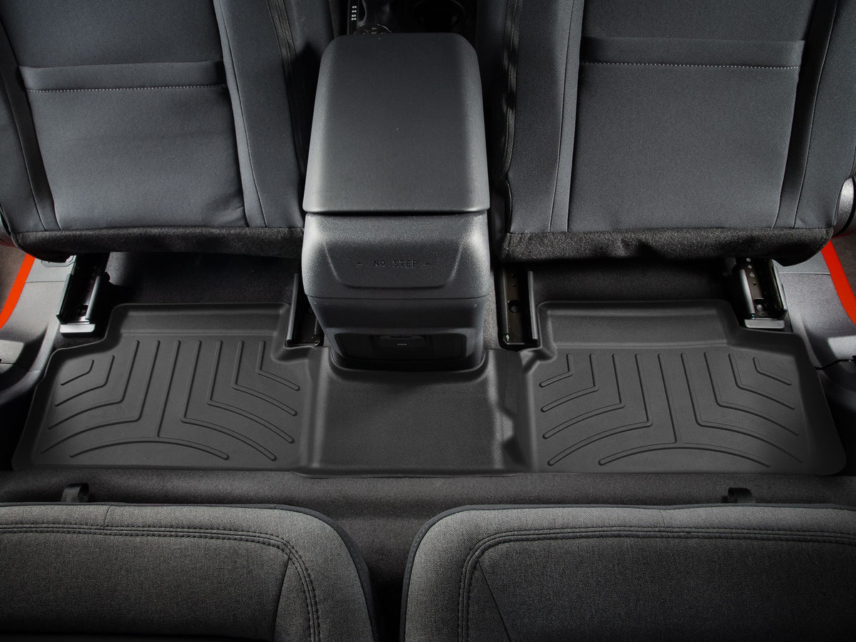 Tapis arrière FloorLiner HP noir WeatherTech Ford Bronco 2021-2026 (2 portes, plancher tapissé seulement) - Récréashop