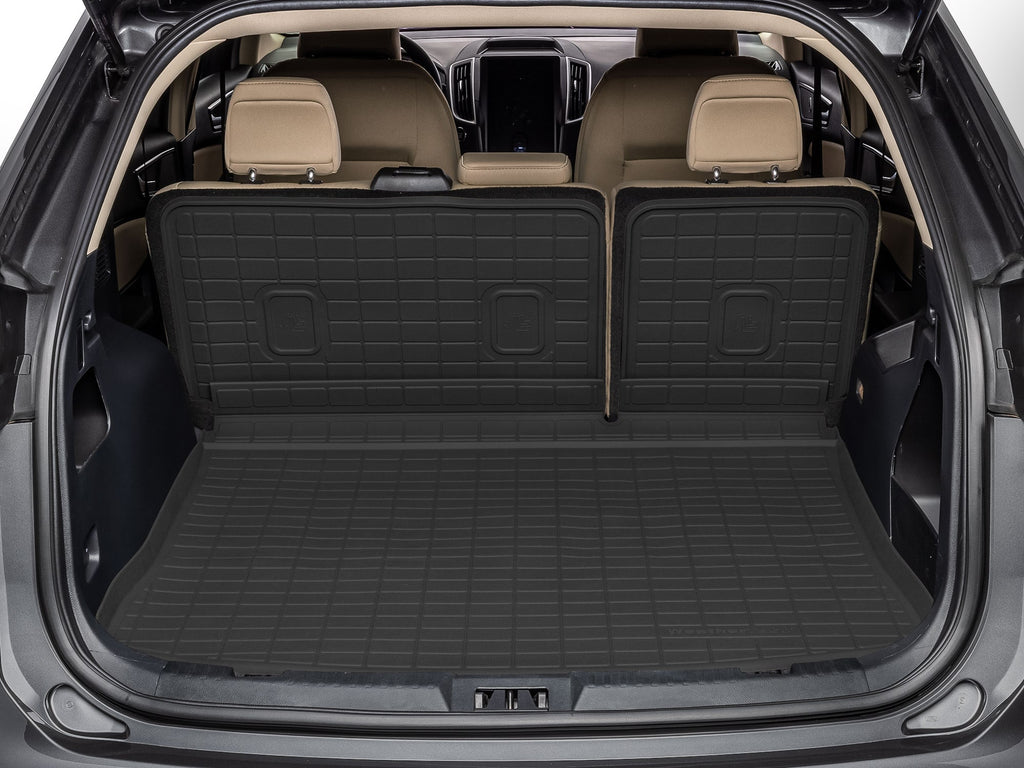 Tapis de coffre Cargo Liner HP avec protège-dossiers derrière la 2e rangée noir WeatherTech Ford Edge 2015-2024 / Ford Edge ST 2019-2024 - Récréashop