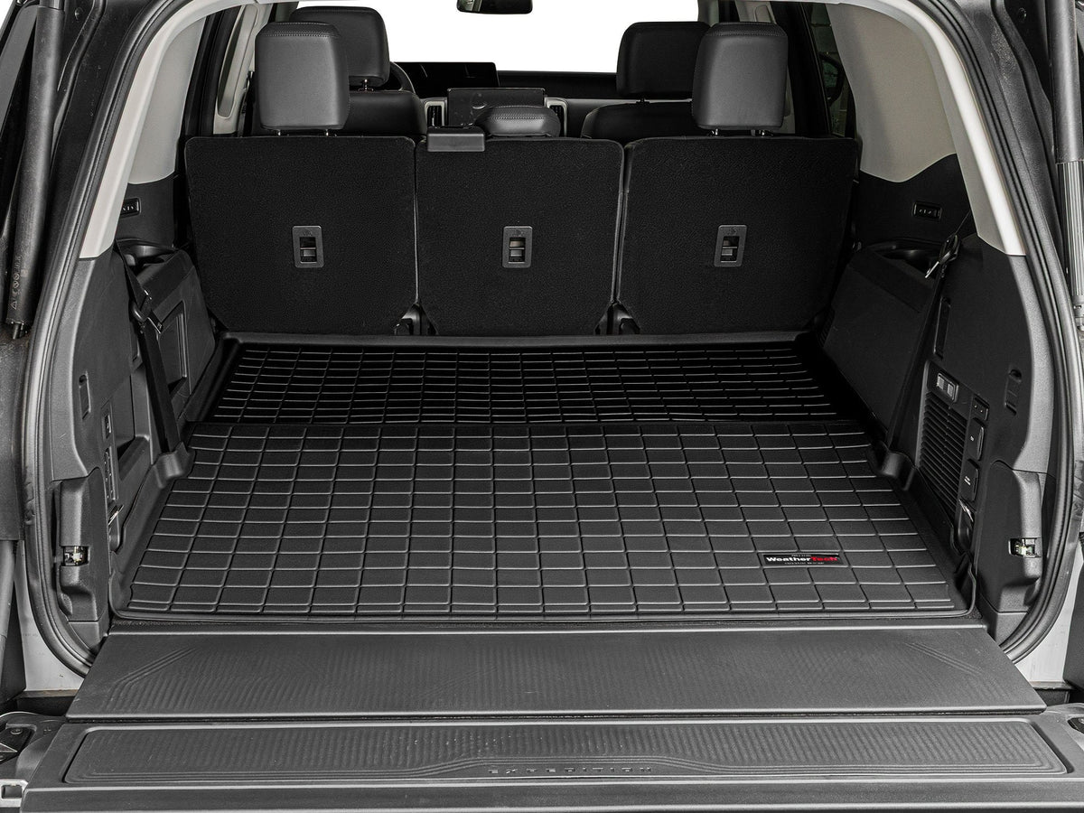 Tapis de coffre Cargo Liner derrière la 2e rangée noir WeatherTech Ford Expedition 2025-2027 / Lincoln Navigat - Récréashop
