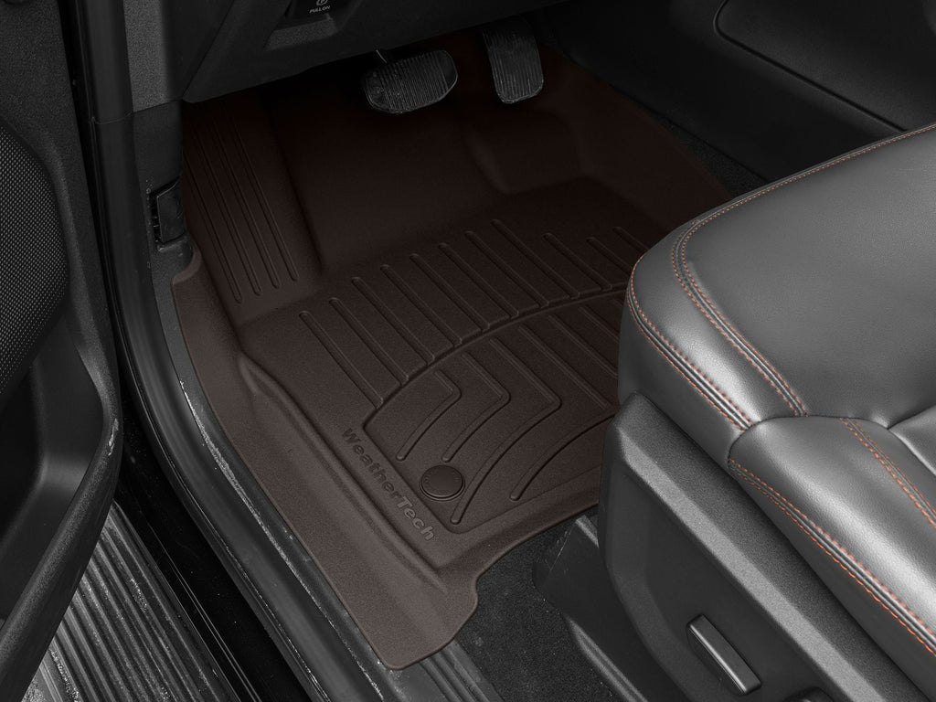 Tapis avant FloorLiner HP cacao WeatherTech Ford Expedition 2025-2027 et autres véhicules - Récréashop