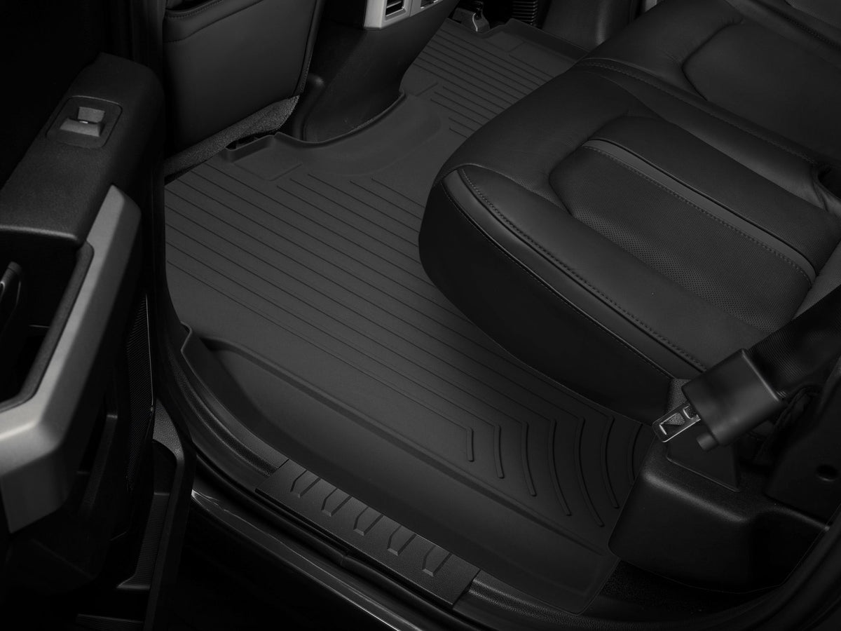 Tapis arrière FloorLiner HP noir WeatherTech Ford F-150 2015-2026 et autres véhicules (selon la version, voir compatibilité) - Récréashop