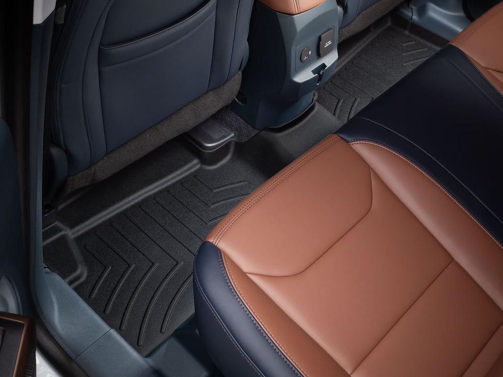 Tapis arrière FloorLiner noir WeatherTech Ford Maverick Hybrid 2022-2026 - Récréashop