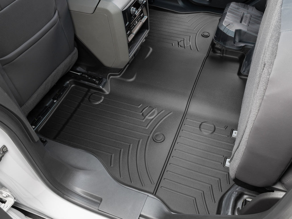 Tapis arrière FloorLiner noir WeatherTech GMC Hummer EV Pickup 2022-2025 - Récréashop