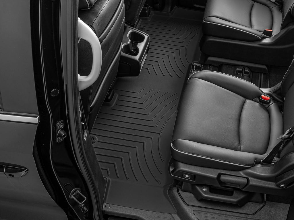 Tapis arrière FloorLiner HP noir WeatherTech Honda Odyssey 2018-2027 - Récréashop