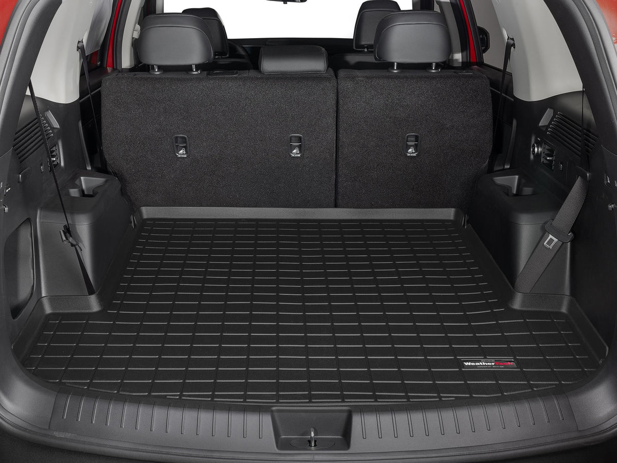 Tapis de coffre Cargo Liner derrière la 2e rangée noir WeatherTech Hyundai Santa Fe 2024-2027 / Hyundai Santa Fe Hybrid 2024-2027 - Récréashop