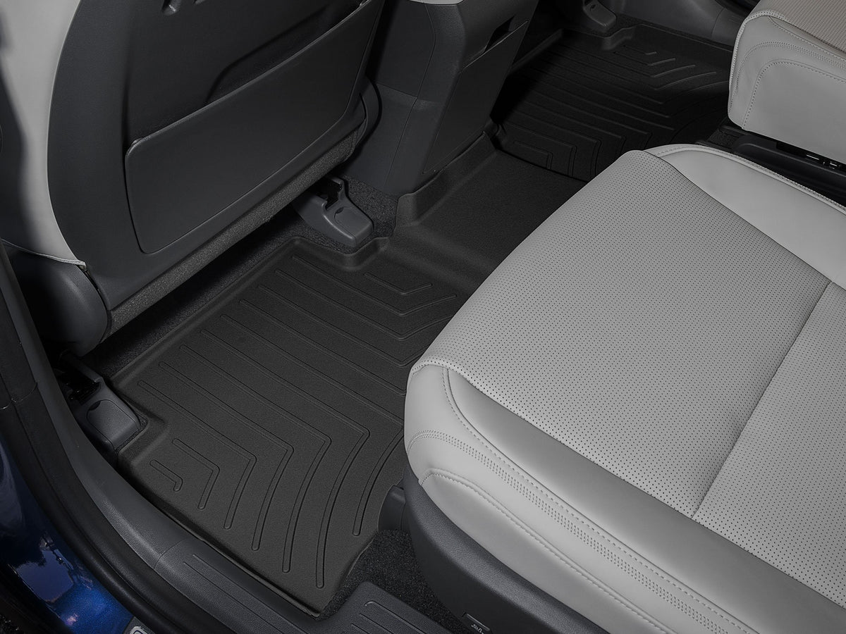 Tapis arrière FloorLiner HP noir WeatherTech Hyundai Santa Fe 2024-2027 - Récréashop