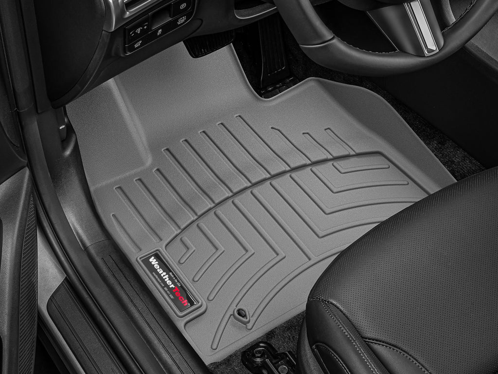 Tapis avant FloorLiner gris WeatherTech Hyundai Santa Cruz 2022-2026 et autres véhicules - Récréashop