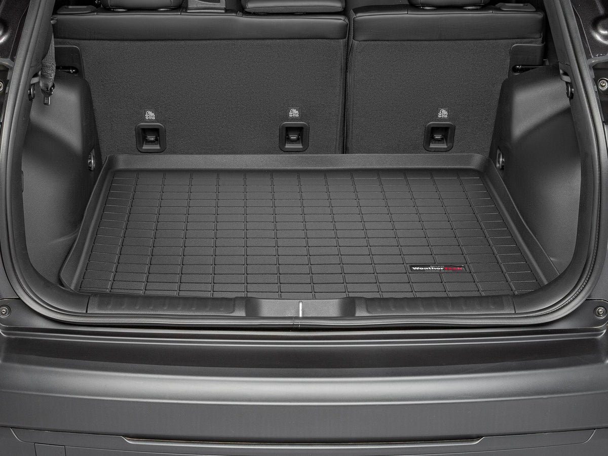 Tapis de coffre Cargo Liner derrière la 2e rangée noir WeatherTech Jeep Cherokee 2019-2023 - Récréashop
