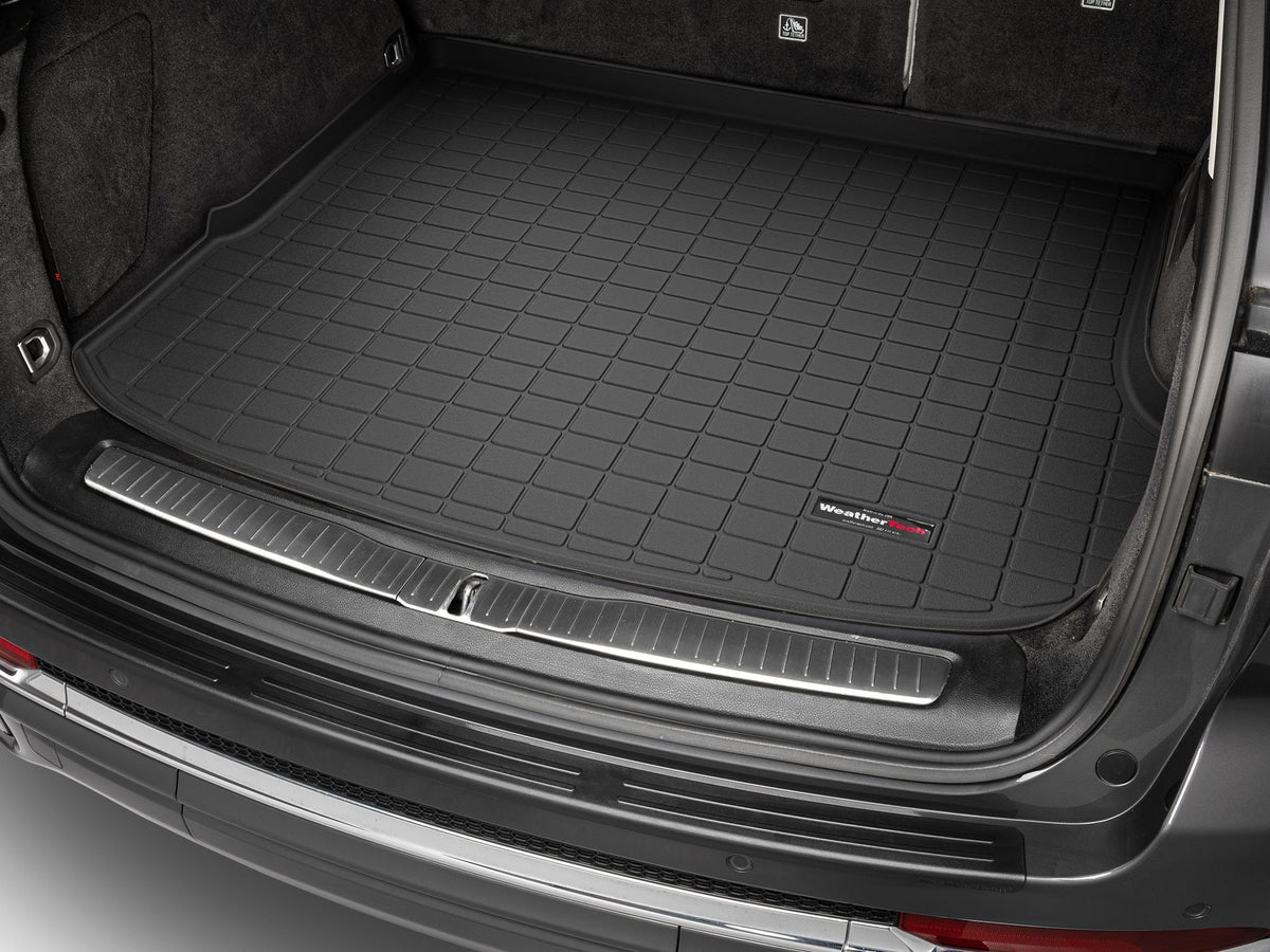 Tapis de coffre Cargo Liner derrière la 2e rangée noir WeatherTech Jeep Grand Cherokee 2022-2027 / Jeep Grand Cherokee 4xe 2022-2025 (WL, Carpeted 2022, Carpeted 2023-2027) - Récréashop