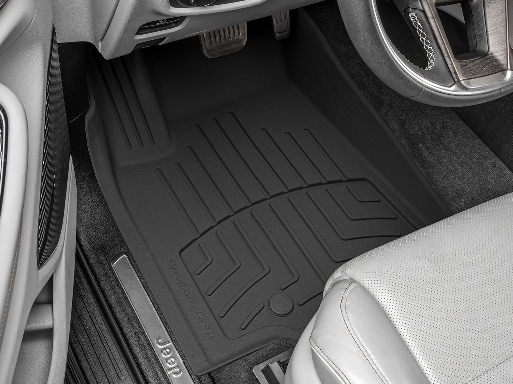 Tapis avant FloorLiner HP noir WeatherTech Jeep Grand Cherokee L 2021-2027 et autres véhicules - Récréashop