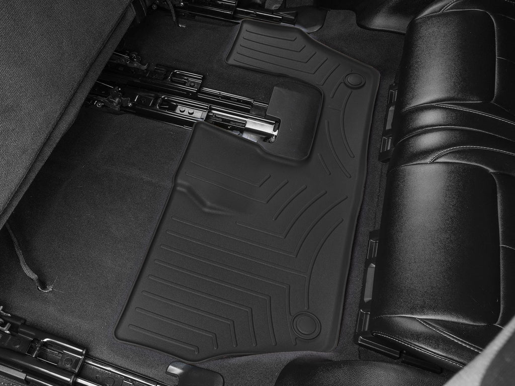 Tapis 3e rangée FloorLiner noir WeatherTech Jeep Grand Cherokee L 2021, 2025-2027 (7 passagers seulement) - Récréashop