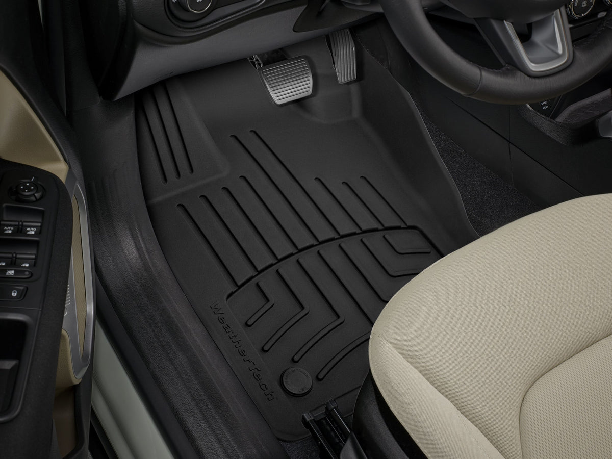 Tapis avant FloorLiner HP noir WeatherTech Jeep Renegade 2015-2023 - Récréashop