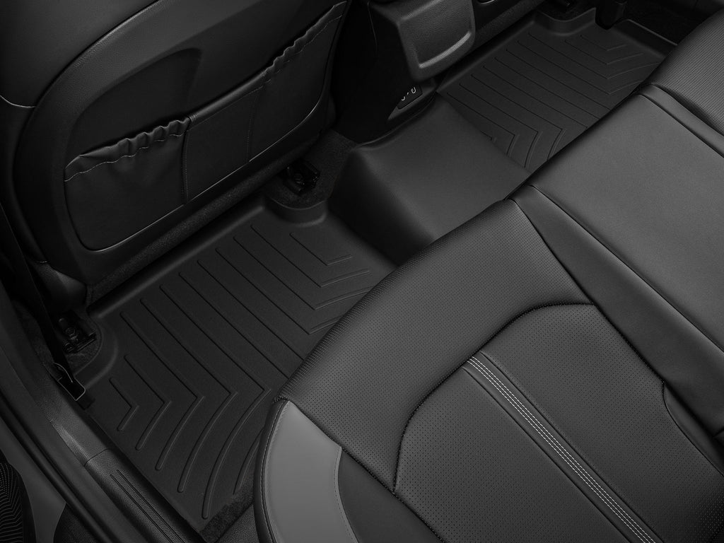 Tapis arrière FloorLiner noir WeatherTech Hyundai Sonata 2020-2026 / Kia K5 2021-2024 (2024-2026 : traction avant seulement) - Récréashop