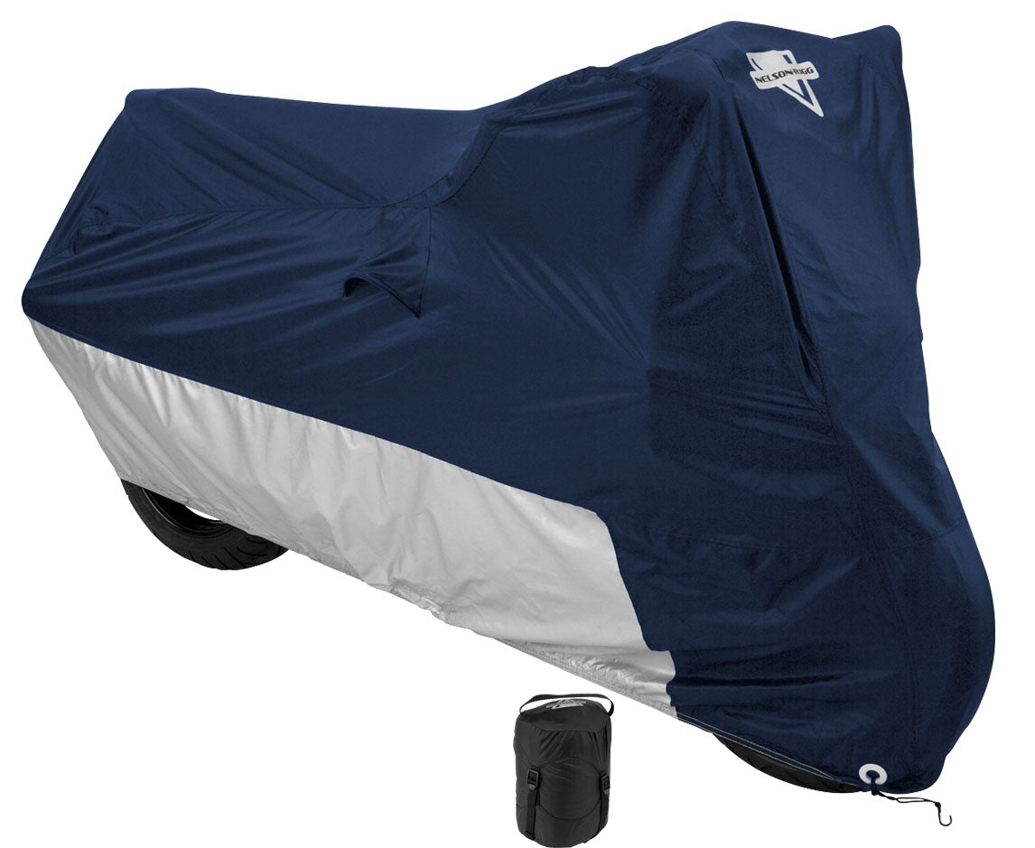 MC-902 HOUSSE DLX BLEU/ARGENT LARGE