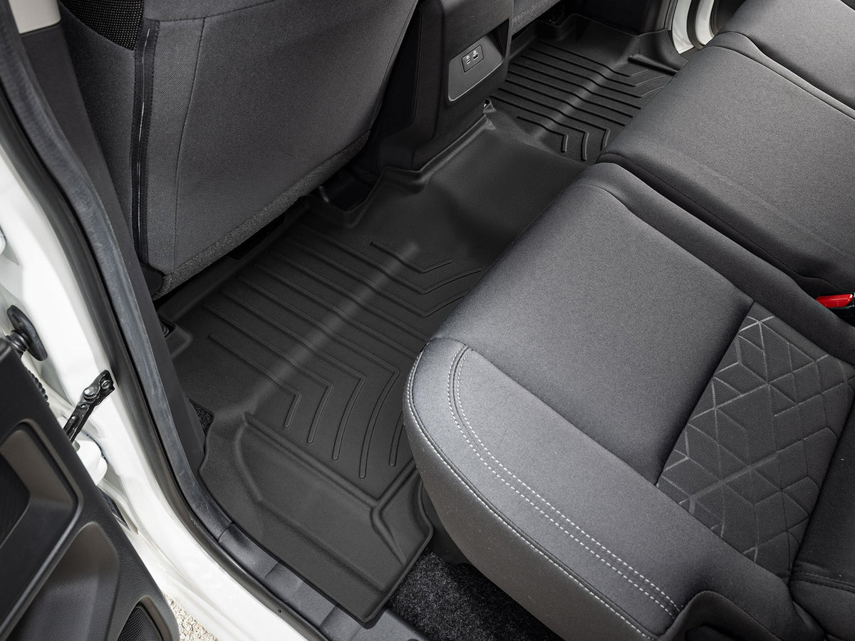 Tapis arrière FloorLiner HP noir WeatherTech Nissan Frontier 2022-2026 (cabine double seulement) - Récréashop