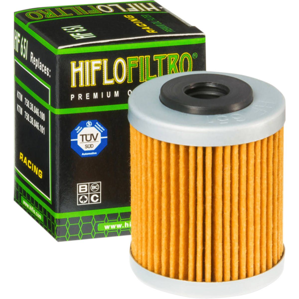 HiFloFiltro Filtre à huile  - HF651 - Récréashop