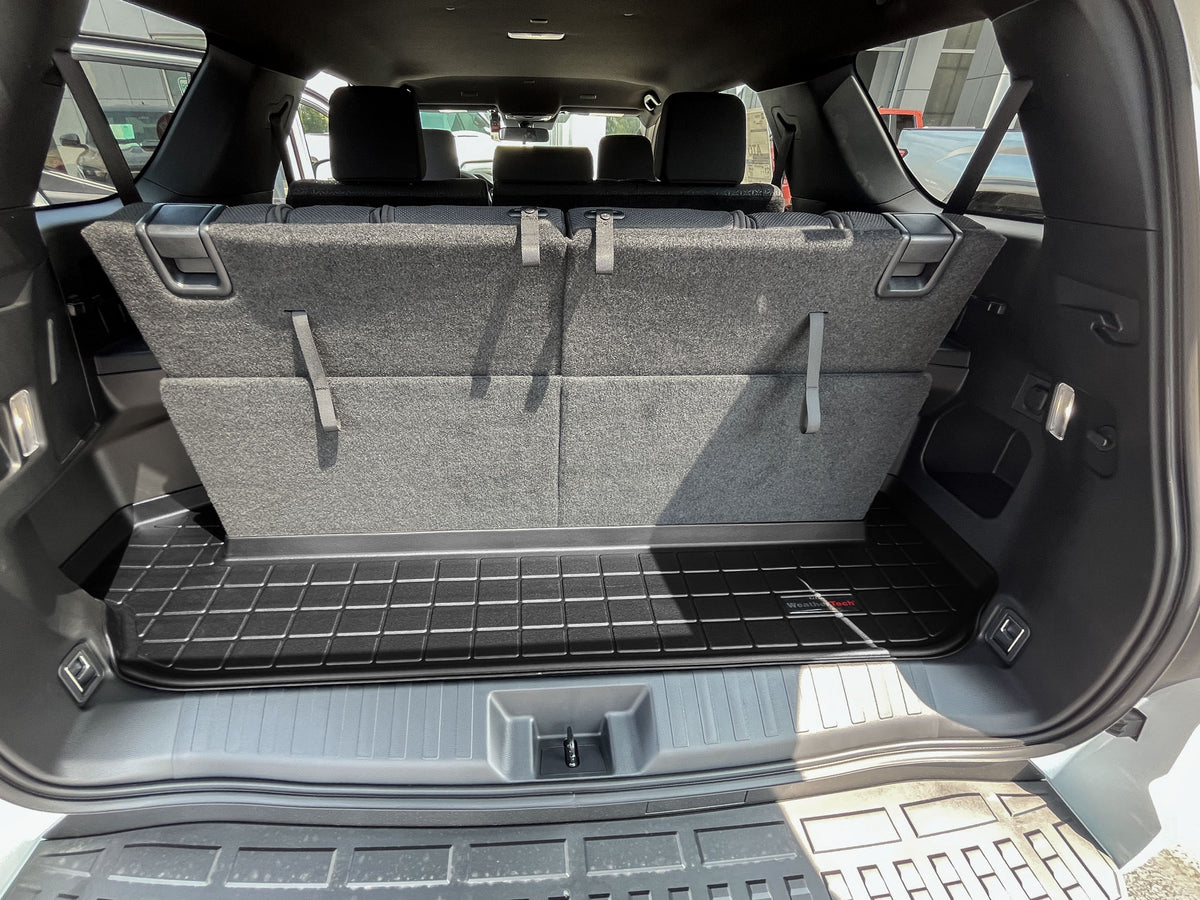Tapis de coffre Cargo Liner derrière la 3e rangée noir WeatherTech Toyota 4Runner 2025-2026 - Récréashop