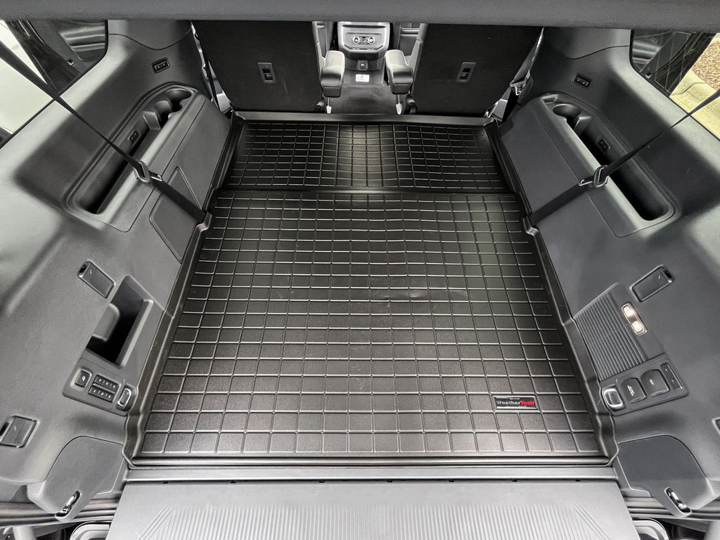 Tapis de coffre Cargo Liner derrière la 2e rangée noir WeatherTech Ford Expedition Max 2025-2027 / Lincoln Nav - Récréashop