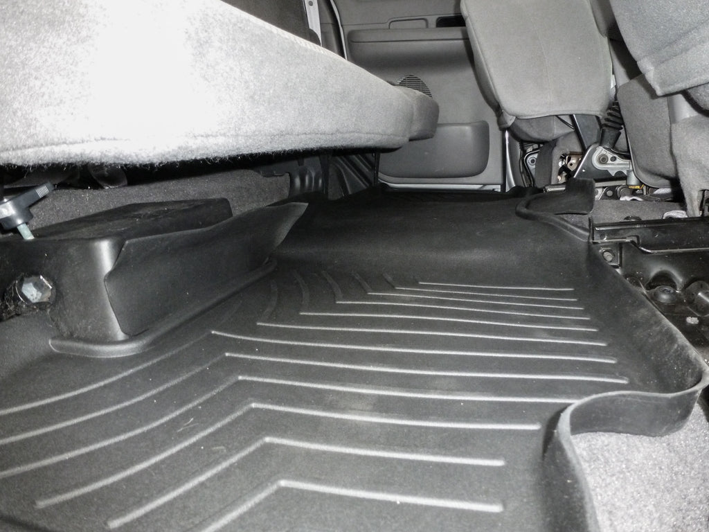 Tapis arrière FloorLiner noir WeatherTech Ford F-150 1997-2003 (SuperCab (cabine allongée) seulement) - Récréashop