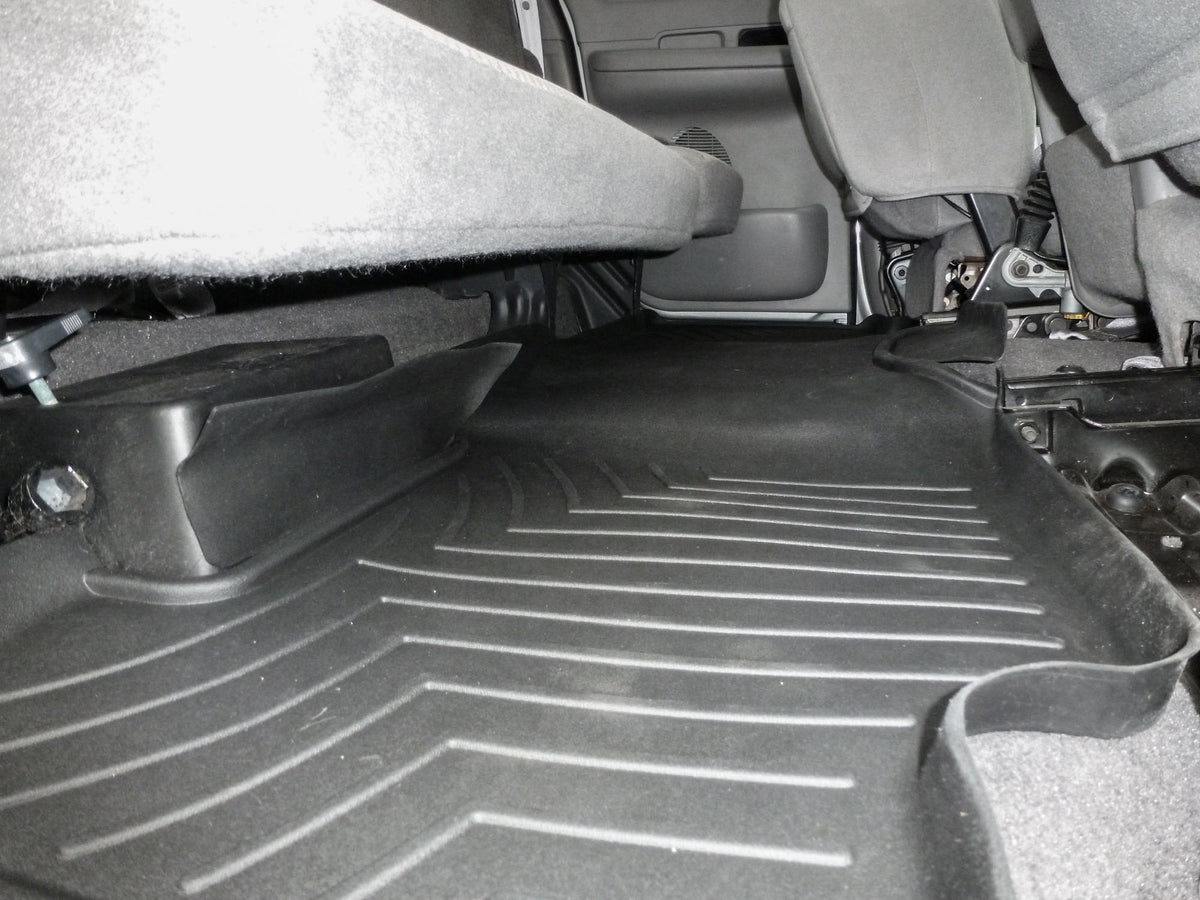 Tapis arrière FloorLiner noir WeatherTech Ford F-150 1997-2003 (SuperCab (cabine allongée) seulement) - Récréashop