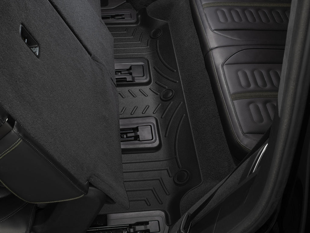 Tapis 3e rangée FloorLiner noir WeatherTech Rivian R1S 2022-2025 - Récréashop