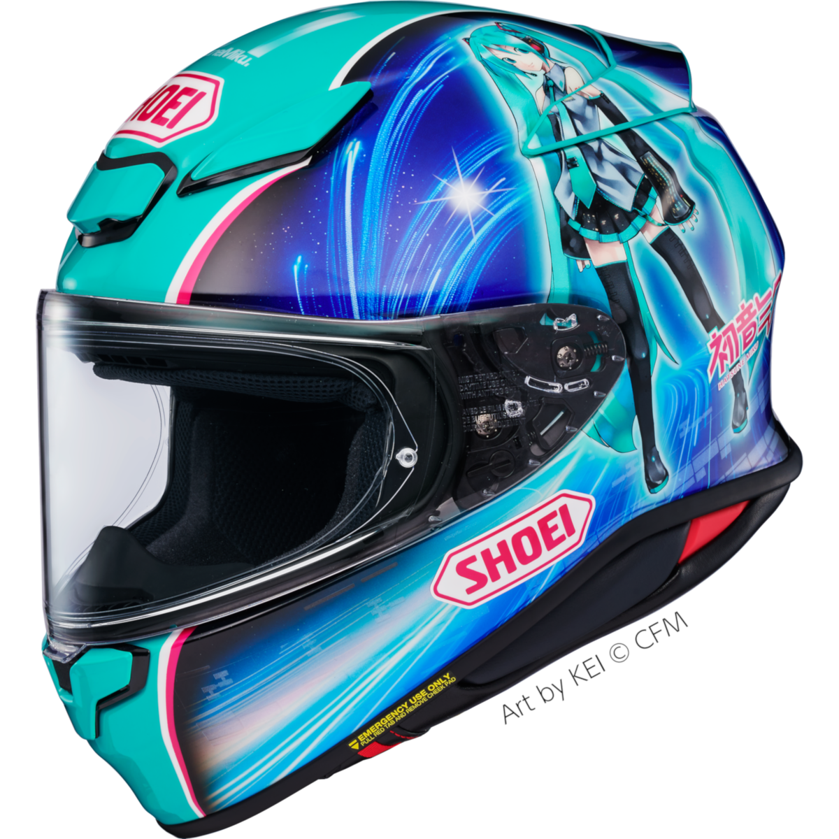 SHOEI RF-1400 Hatsune Miku - RecreaShop