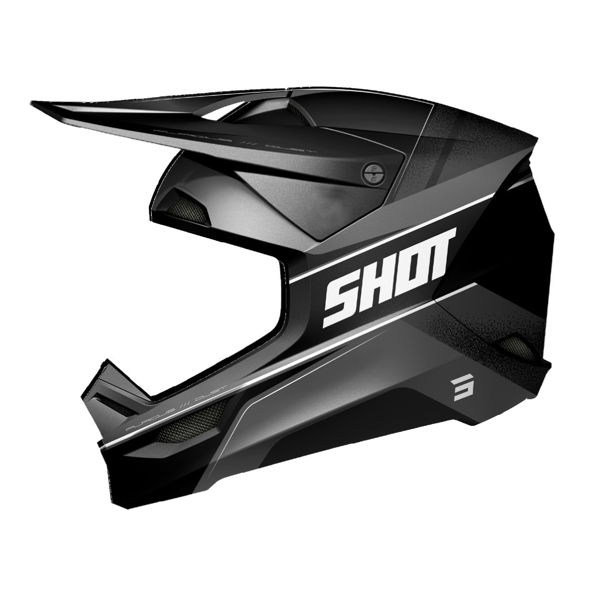 SHOT Furious Dust Blk Mat - RecreaShop