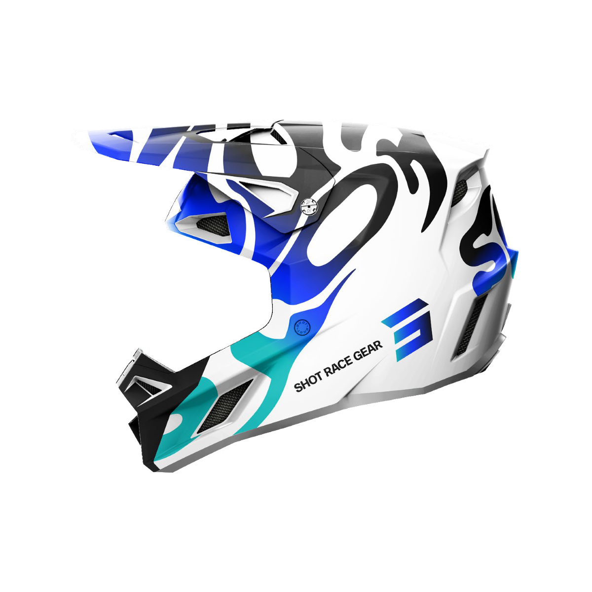 SHOT Speed Ghost Blue Glossy - RecreaShop