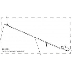 Thule Ski kit de Bras de rechange droit - RécréaShop