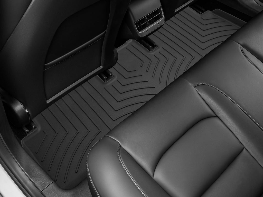 Tapis arrière FloorLiner HP noir WeatherTech Tesla Model 3 2017-2023 - Récréashop