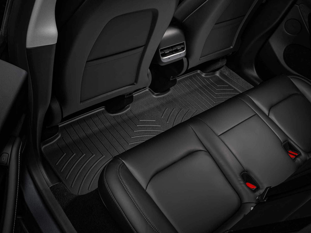Tapis arrière FloorLiner noir WeatherTech Tesla Model Y 2020-2025 - Récréashop