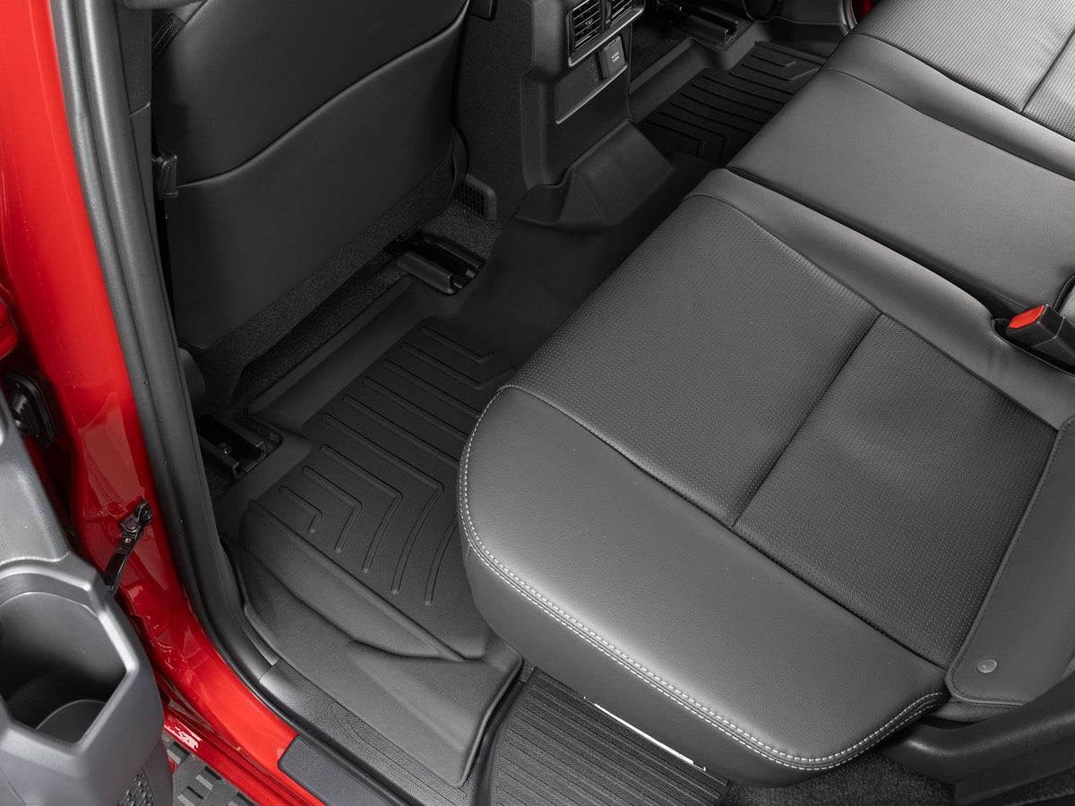 Tapis arrière FloorLiner HP noir WeatherTech Toyota 4Runner Hybrid 2025-2026 - Récréashop