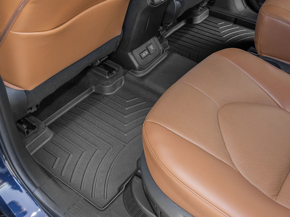 Tapis arrière FloorLiner HP noir WeatherTech Toyota Highlander Hybrid 2020-2026 - Récréashop