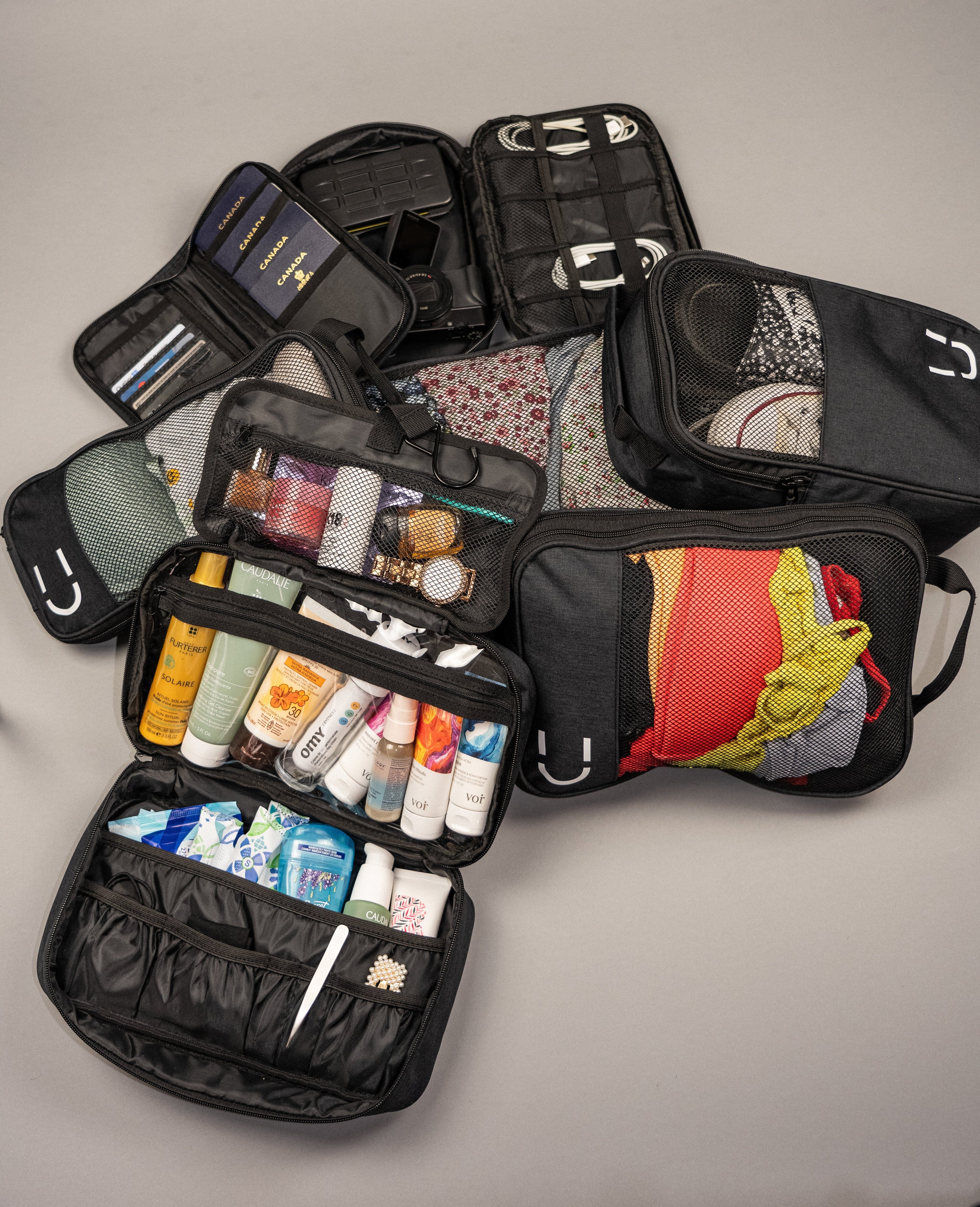ÜSPACE - Sac de compression (Ensemble de 7 morceaux) CARRY U