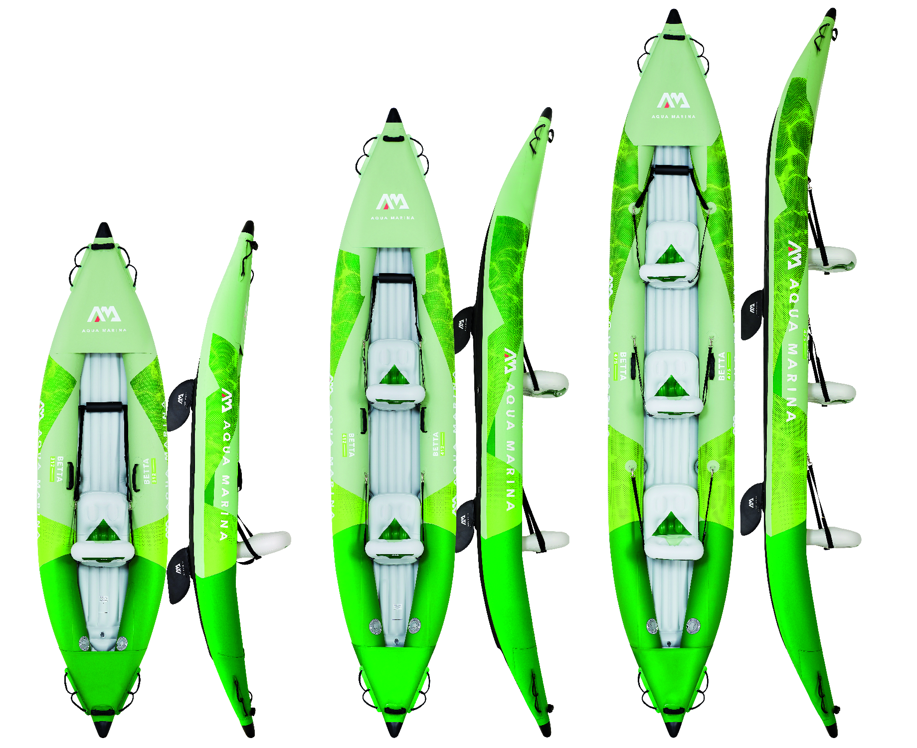 KAYAK GONFLABE BETTA 1 PERSONNE - Récréashop